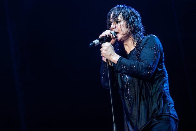 Ozzy Osbourne bei einem Auftritt.