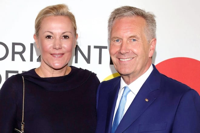 Bettina und Christian Wulff bei einem Auftritt in Hamburg.