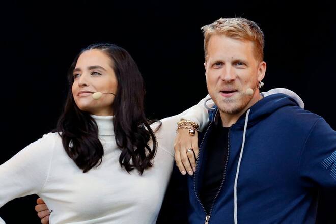 Oliver und Amira Pocher bei einem gemeinsamen Auftritt im Jahr 2021.