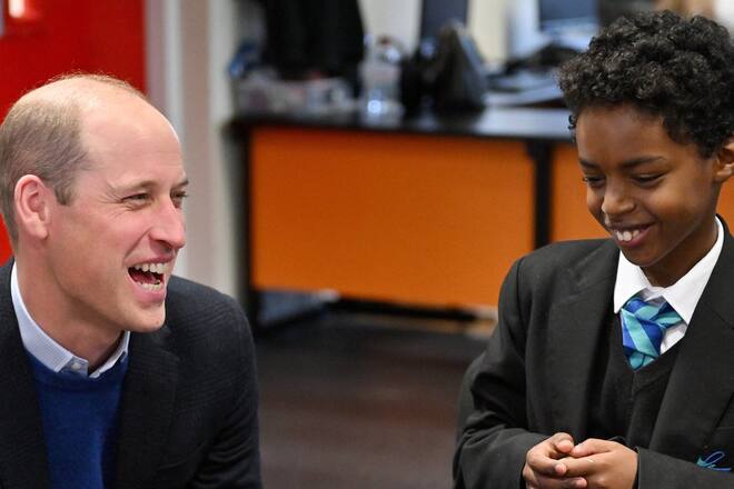 Prinz William besuchte ein Jugendzentrum in Manchester.