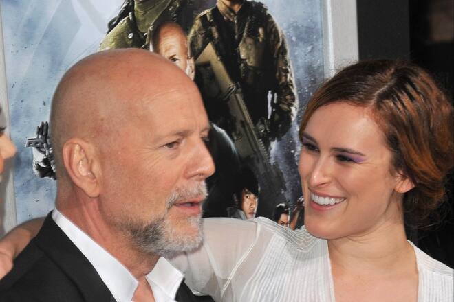 Bruce Willis und seine Tochter Rumer Willis haben ein gutes Verhältnis.