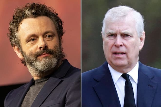 Auf den ersten Blick haben Michael Sheen (li.) und Prinz Andrew keine grosse Ähnlichkeit.