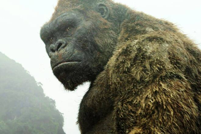 Im Kino ist King Kong ein gern gesehenes Spektakel - hier etwa in "Kong: Skull Island" aus dem Jahr 2017.