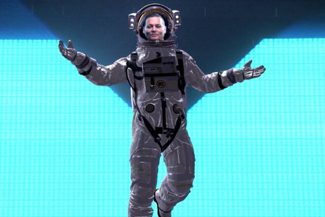 Johnny Depp war bei den MTV Video Music Awards als Astronauten zu sehen.