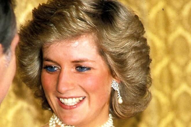 Prinzessin Diana bei einem Auftritt 1987.