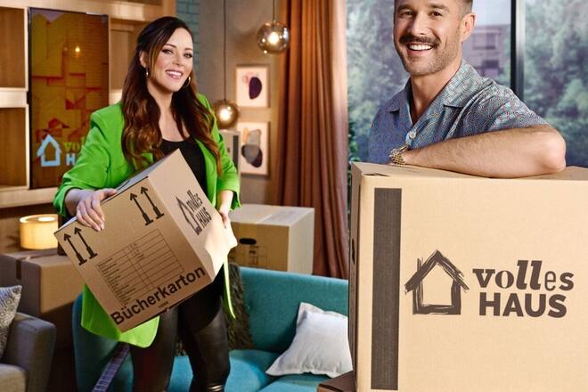 Jasmin Wagner und Jochen Schropp kommen am 27. Februar mit «Volles Haus!» zu Sat.1.