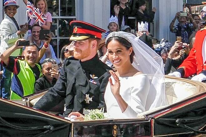 Prinz Harry und Herzogin Meghan heirateten 2018.