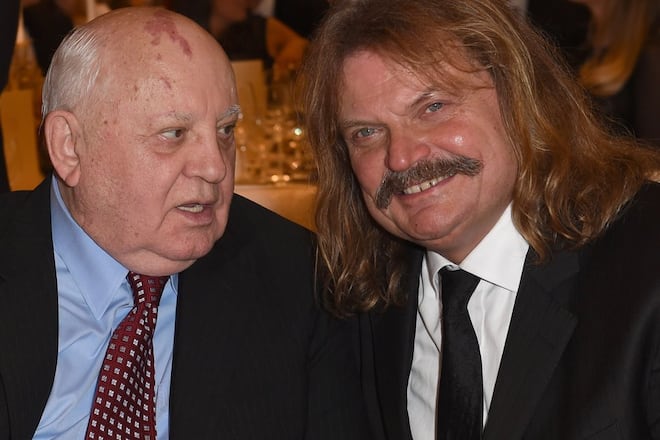 Michail Gorbatschow und Leslie Mandoki kannten sich viele Jahre.