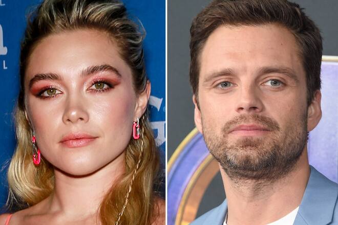 Florence Pugh (l.) und Sebastian Stan sind nur zwei der Stars aus dem Team-Film "Thunderbolts" der Marvel Studios.