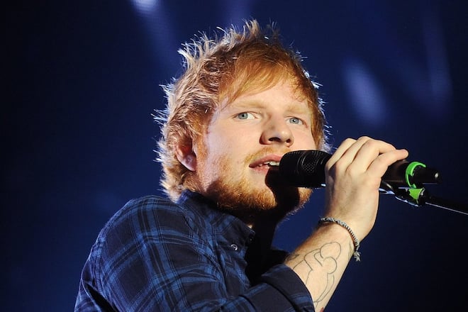 Ed Sheeran sang in Frankfurt vor 61.000 Menschen.
