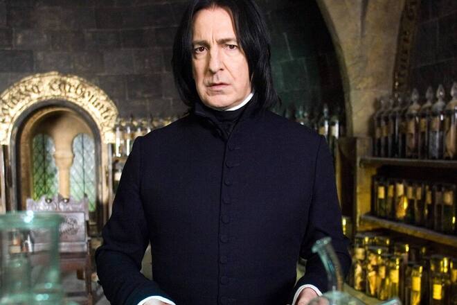 Alan Rickman (1946-2016) als Severus Snape in den «Harry Potter»-Filmen.