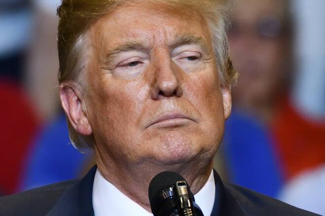 Donald Trump behauptet, dass seine eigene Verhaftung unmittelbar bevorsteht.