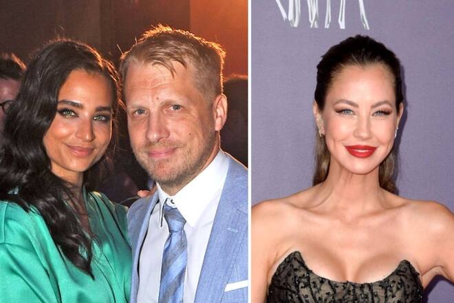 Amira und Oliver Pocher waren zusammen mit Sandy Meyer-Wölden (r.) in Paris.