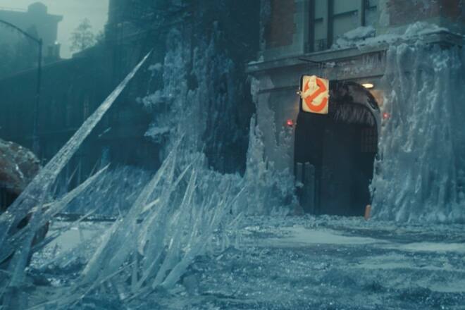 In «Ghostbusters: Frozen Empire» wird New York von einer tödlichen Kältewelle erfasst.