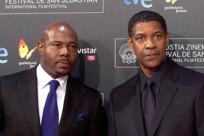 Denzel Washington (r.) und Antoine Fuqua können auf mehrere erfolgreiche Zusammenarbeiten zurückblicken.