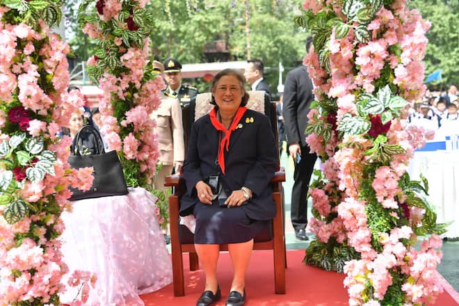 Prinzessin Sirindhorn von Thailand im Jahr 2018