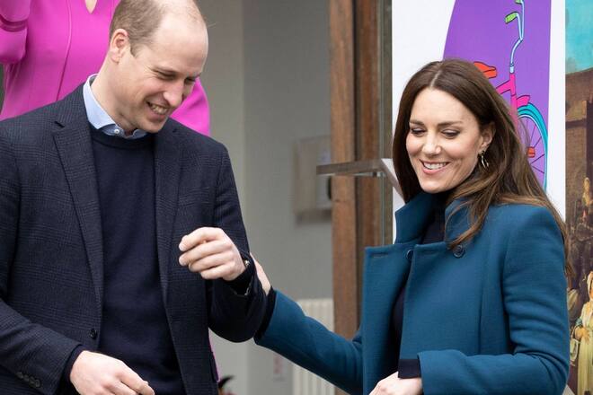 Prinz William und Herzogin Kate bei einem Auftritt in London.