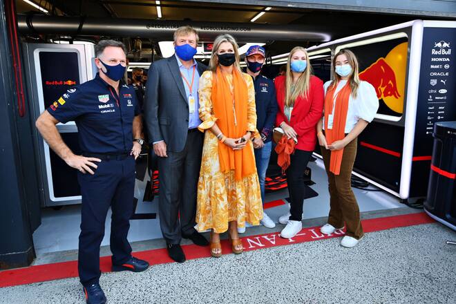 Máxima der Niederlande Max Verstappen Willem-Alexander Amalia Ariane