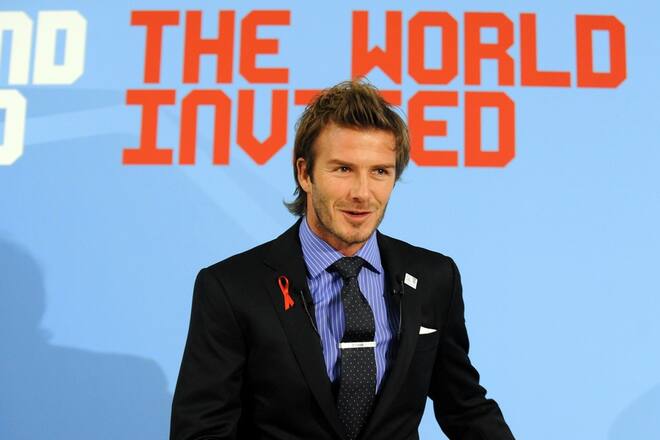 David Beckham Zürich Fifa WM Vergabe 2018