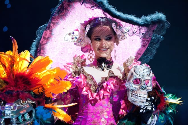 Miss Universe 2011 Probe Nationenkostüm Miss Mexico