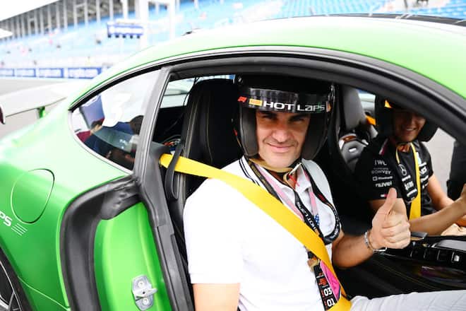 Roger Federer Formel-1-GP Miami