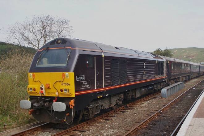 Royal Train der Zug der Königin Elizabeth