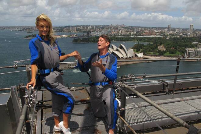 BdT: 31.02.2012 David Hasselhoff Antrag auf Sydney Harbour Bridge