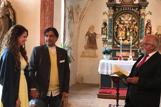 Gunvor Guggisberg und ihr Mann Roland Meyer zweite Hochzeit August 2018