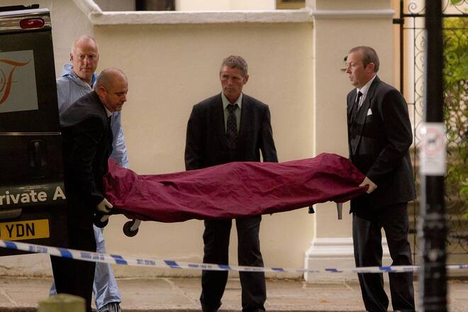 Tod AmyWinehouse Polizei vor Ort