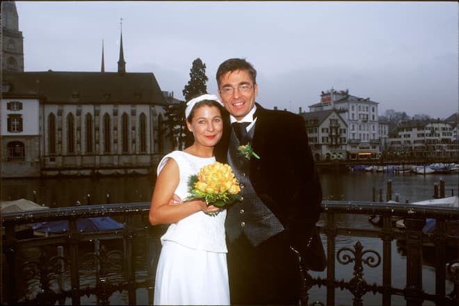 Stefan und Brigitte Gubser heirateten 1996.