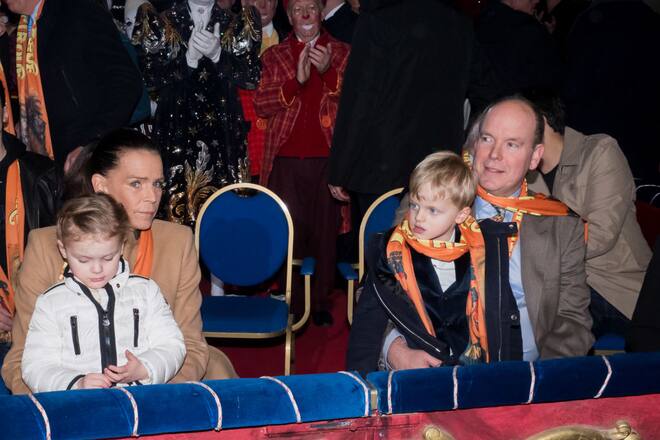 Fürst Albert von Monaco Prinzessin Stéphanie Prinzessin Gabriella Prinz Jacques