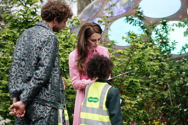 Prinzessin Kate an der Chelsea Flower Show.