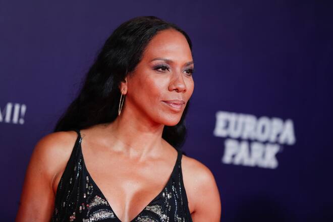 BERLIN, GERMANY - OCTOBER 05: Barbara Becker attends the Tribute to Bambi 2022 at Hotel Berlin Central District on October 5, 2022 in Berlin, Germany. (Photo by Gerald Matzka/Getty Images)