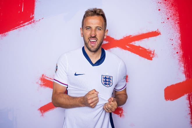 Als Kapitän führt Harry Kane die englische Nationalmannschaft an.