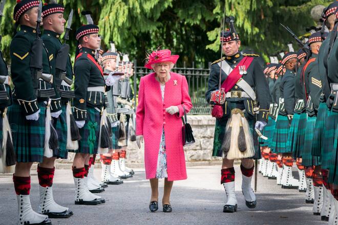 Queen Elizabeth II. auf Schloss Balmoral