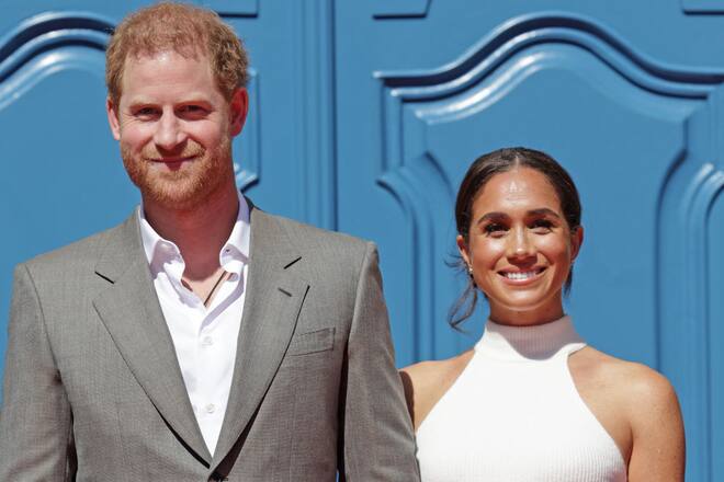Prinz Harry und Herzogin Meghan vergangenes Jahr in Düsseldorf.