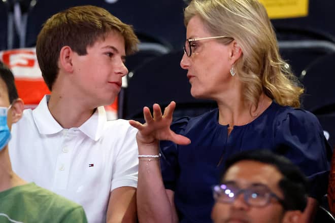 Herzogin Sophie und ihr Sohn James haben immer noch ein gutes Verhältnis – auch wenn der 15-Jährige älter wird.