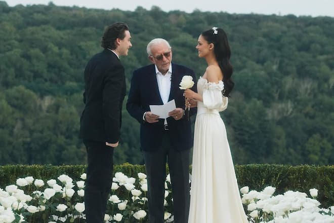 Getraut hat sie der Vater der Braut, Nelson Peltz.