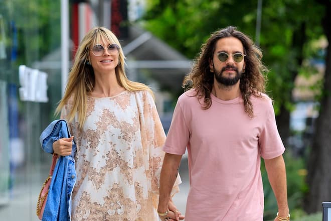 Heidi Klum weiss, wie sie ihren Ehemann Tom Kaulitz zum Strahlen bringt.