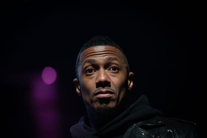 NEW YORK, NEW YORK - FEBRUARY 16: Artist Nick Cannon performs during the Amateur Night Season Opener at The Apollo Theater on February 16, 2022 in New York City. (Photo by Shahar Azran/Getty Images)