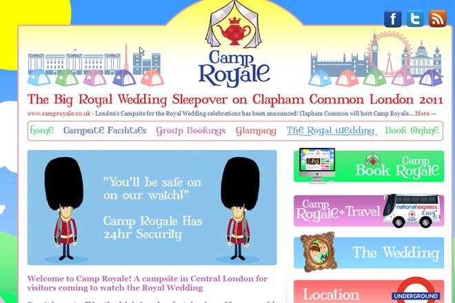 Camp Royale Screenshot Website