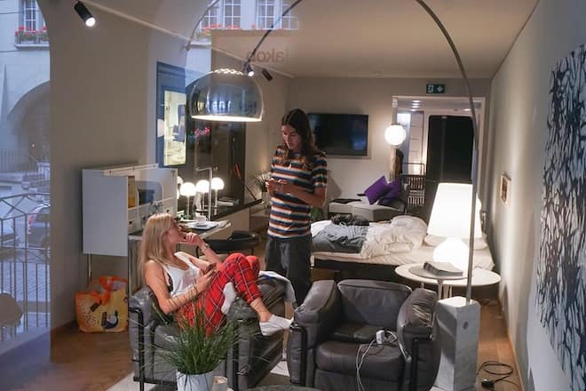 Dominique Rinderknecht und Tamy Glauser