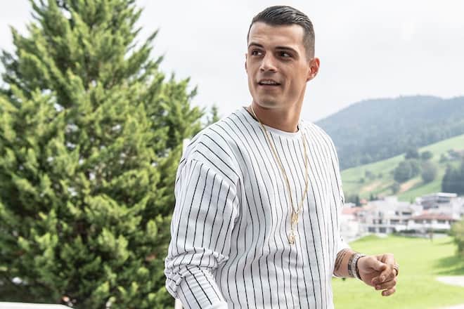 Granit Xhaka Nati-Camp Feusisberg