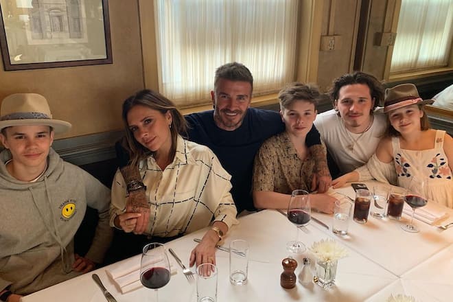 Beckham Familie