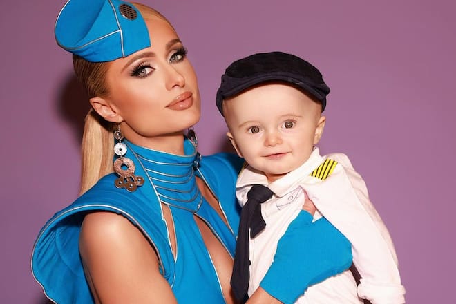 Paris Hilton mit Sohn