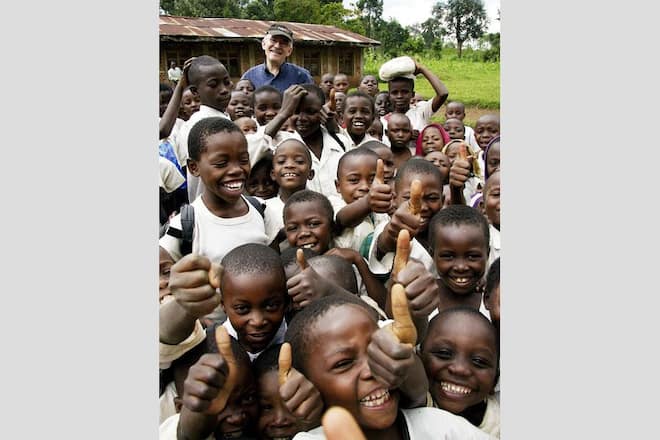 Hansjörg Enz im Kongo