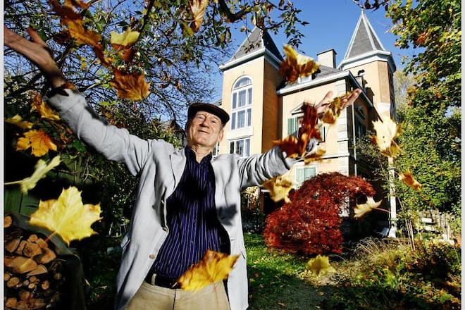 Franz Hohler lebt seit 30 Jahren in der 100-jährigen «Villa Alpina» im Stadtteil Zürich Oerlikon.