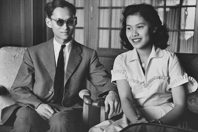 Koenig Bhumibol und Koenigin Sirikit
