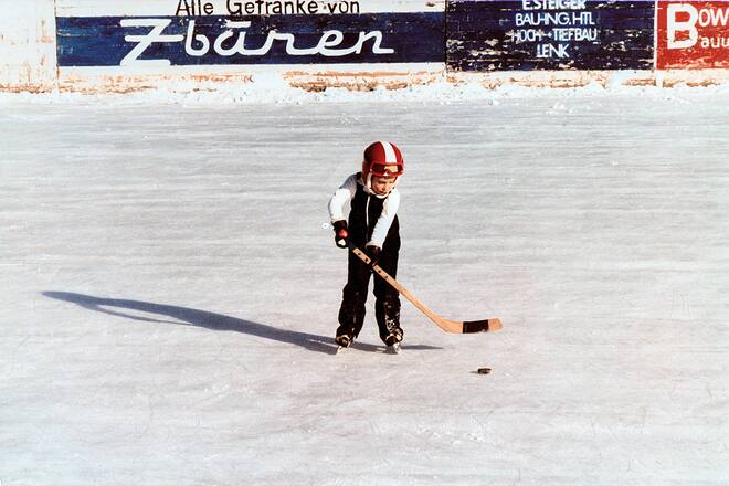 Mark Streit als Kind
