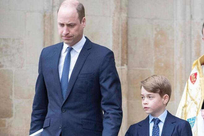 Wird Prinz William seinen Sohn George zum Queen-Begräbnis mitnehmen?